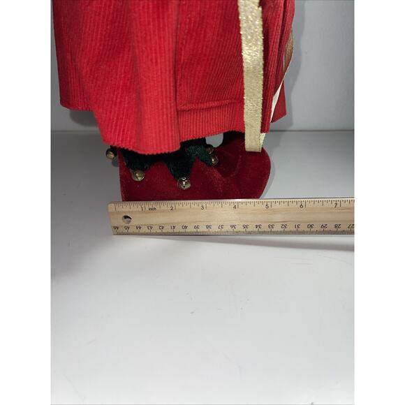 16” Teddy Bear Christmas Plush Standing Figurine Holiday - Picture 6 of 12